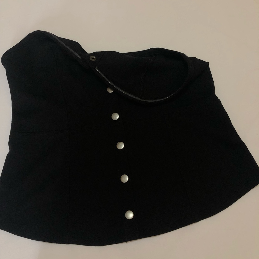 Express Snap Front Tube Top - Picture 7 of 7